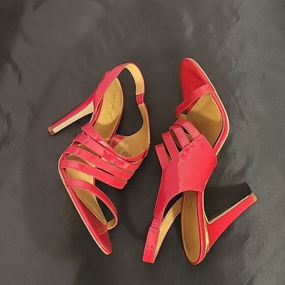 CALVIN KLEIN MARIAN SLINGBACK HIGH HEEL STILETTOS SANDAL G1 - Picture 8 of 16